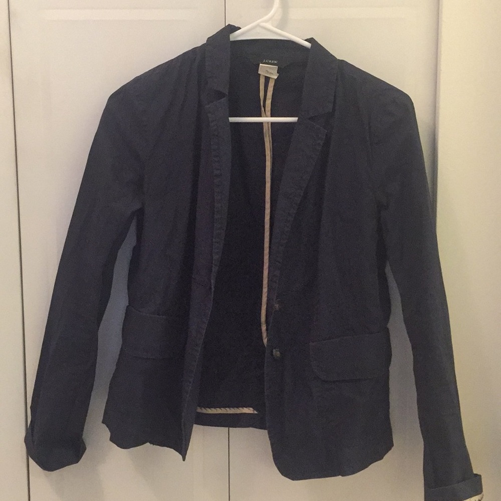 J.Crew unstructured blazer